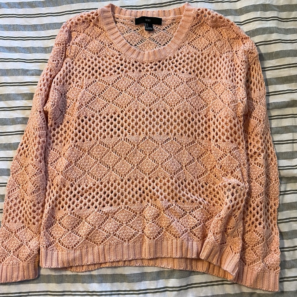 Forever 21 Peach Sweater